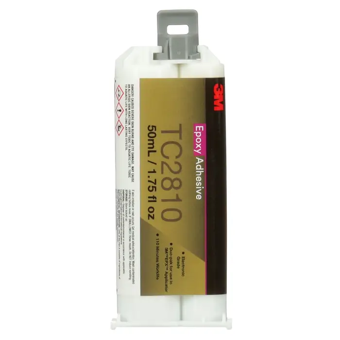 3M Thermisch leitfähiger 2-Komponenten Epoxid-Klebstoff TC-2810, Grau, 50 ml